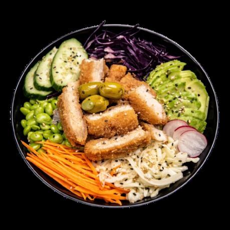 Poke Katsu Poulet